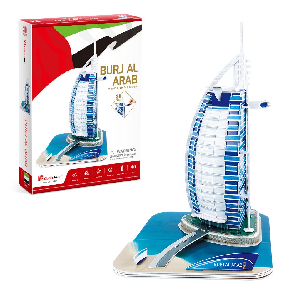 CubicFun 3D Puzzle: Burj Al Arab