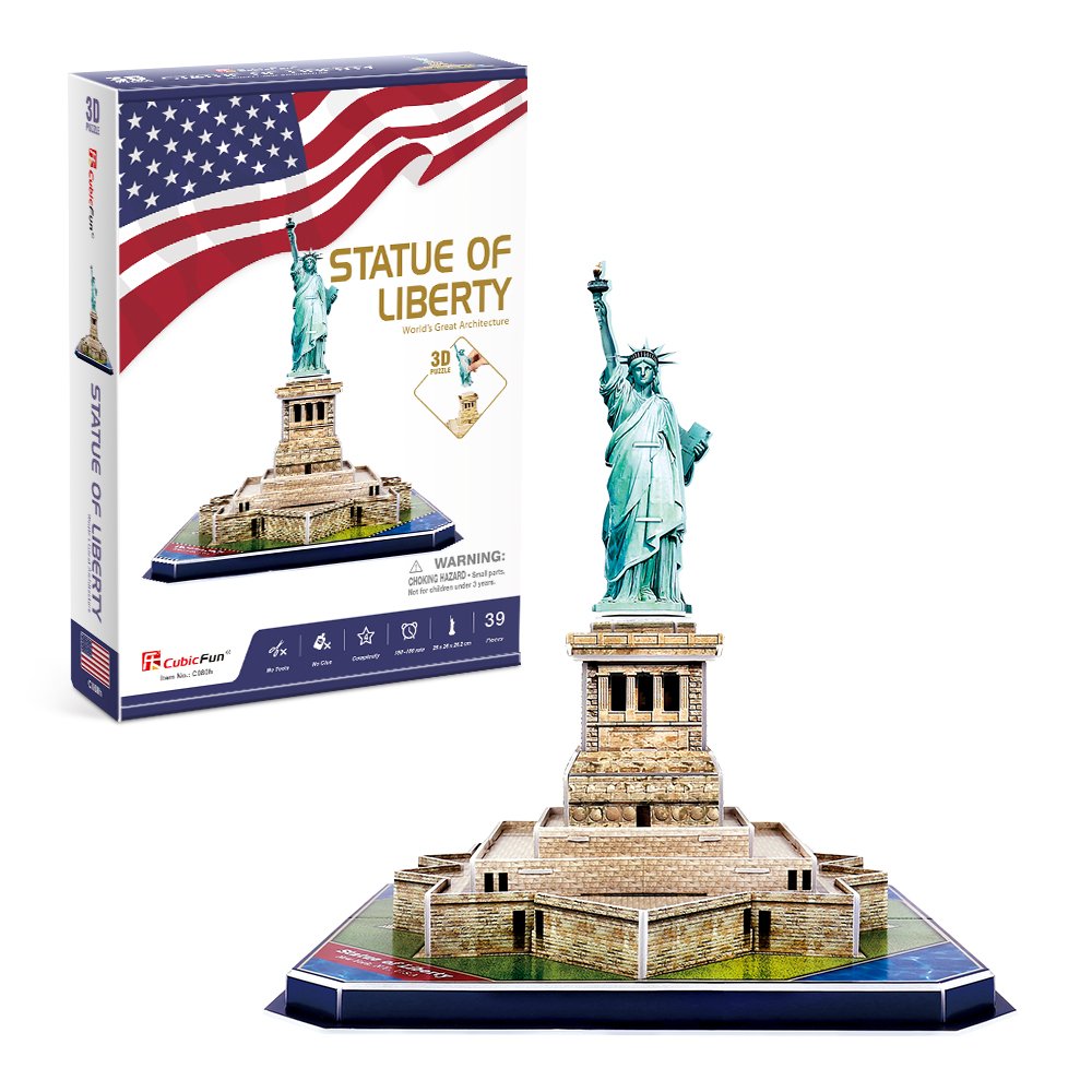 CubicFun 3D Puzzle: Statue of Liberty