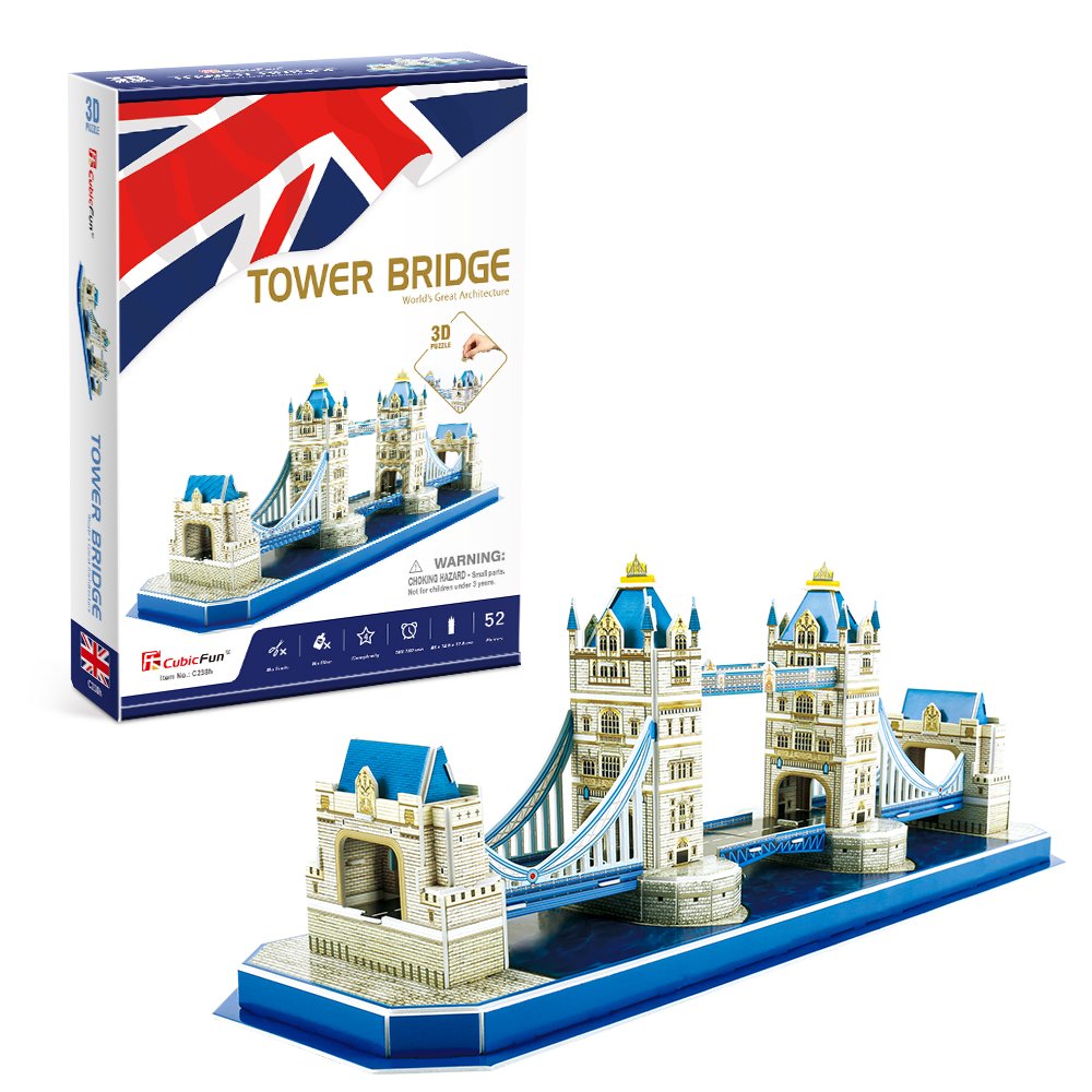CubicFun 3D Puzzle: Tower Bridge London
