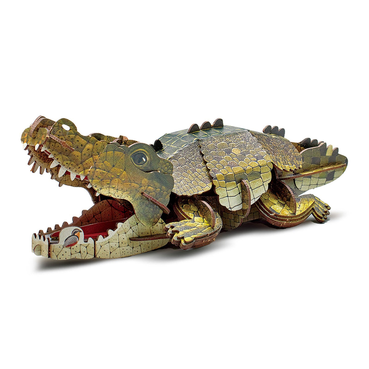 CubicFun: 3D Puzzle Crocodile STEM Set