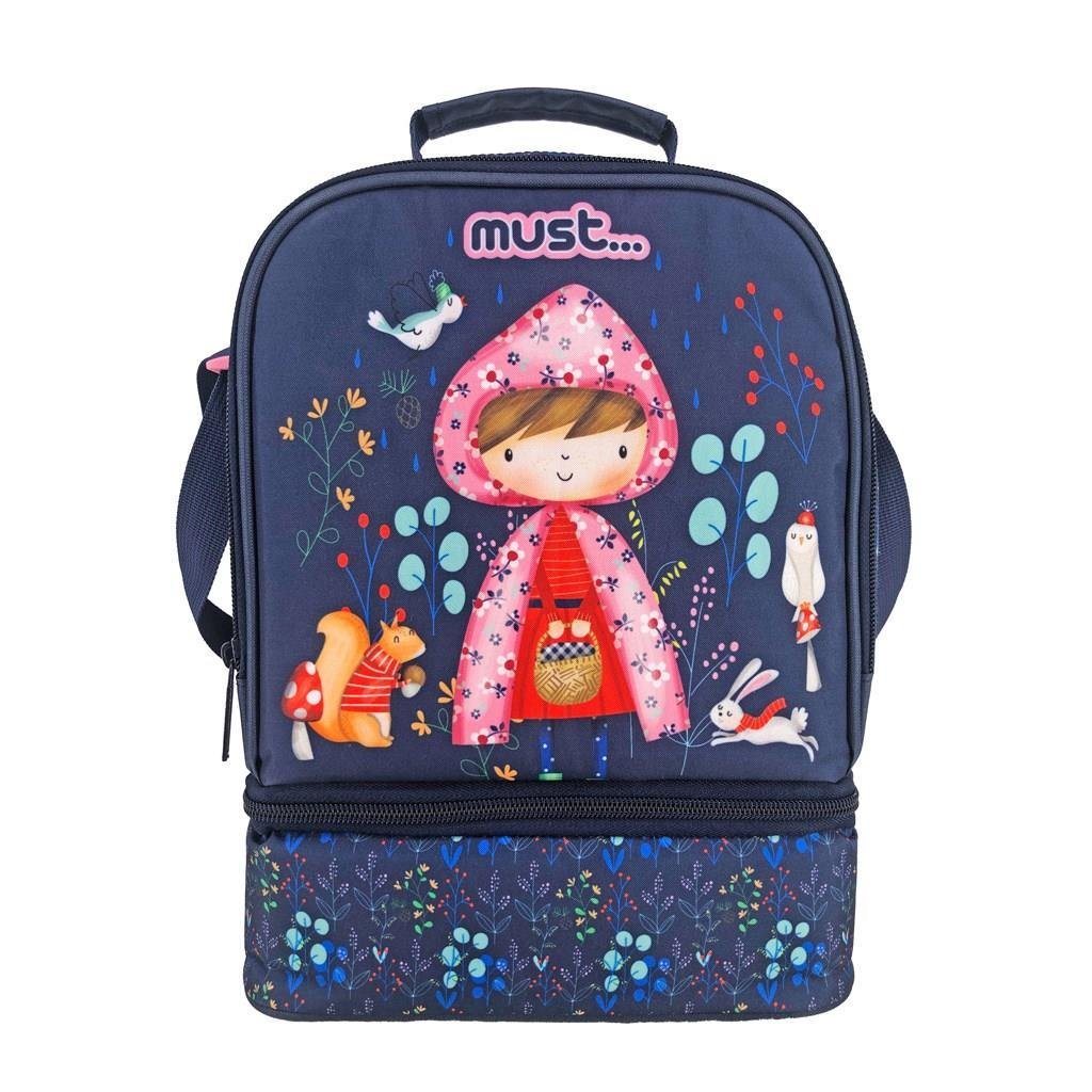 Must: Insulated School Lunch Bag "Hello Rain"