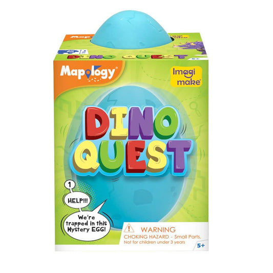 Imagimake Mapology Dino Quest – Blue Edition
