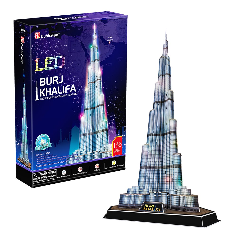 Legami: Light Me Up LED Desk Lamp - Burj Khalifa