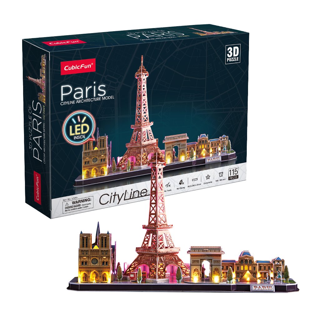 Legami: Light Me Up LED Desk Lamp - Paris (L525h)