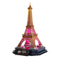 CubicFun: 3D Puzzle LED - Eiffel Tower