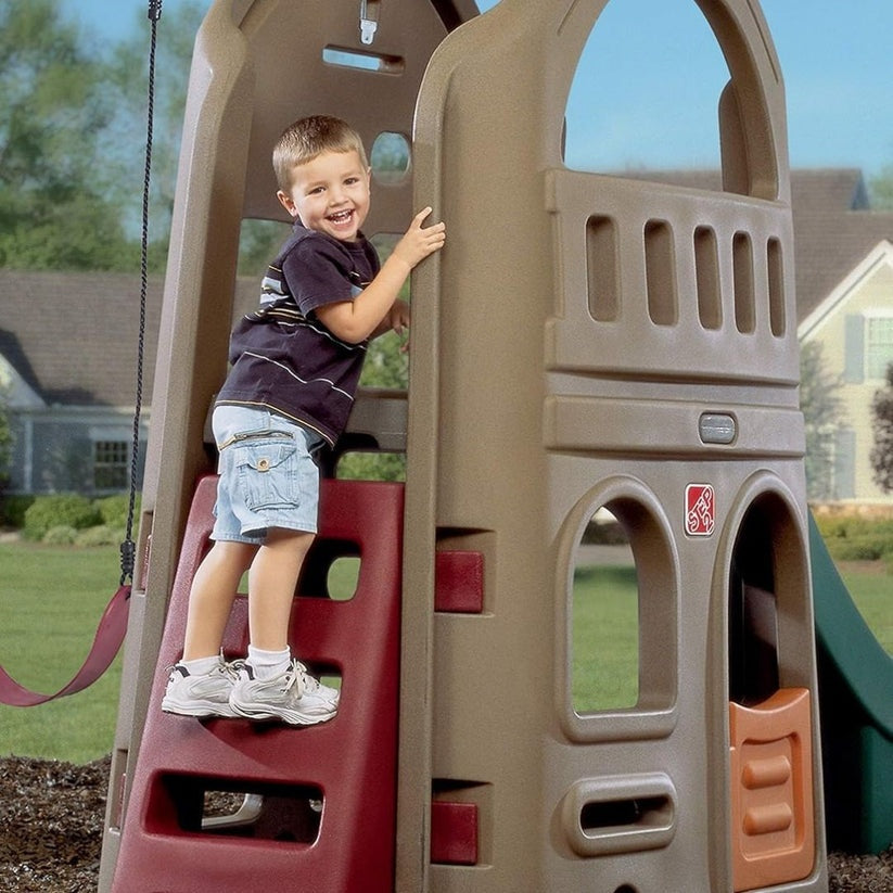 Step2 American Playhouse Climber & Swing Extention