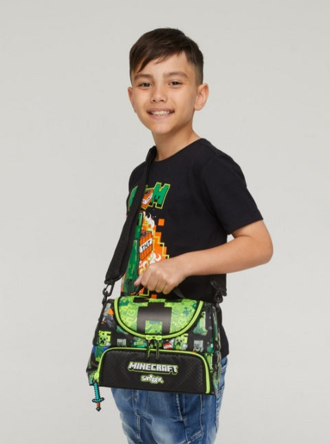 Smiggle x Minecraft: Double Decker Insulated Lunch Bag