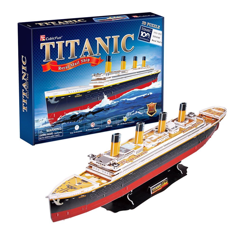 CubicFun 3D Puzzle: RMS Titanic - Large Vessel Edition