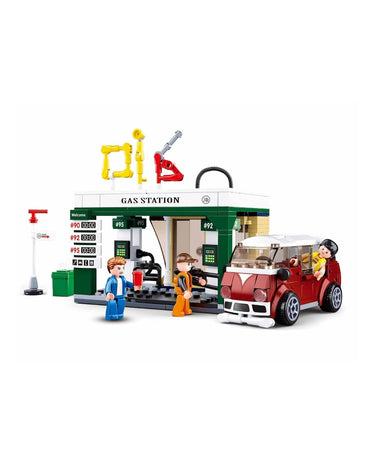 Town Petrol Station Set