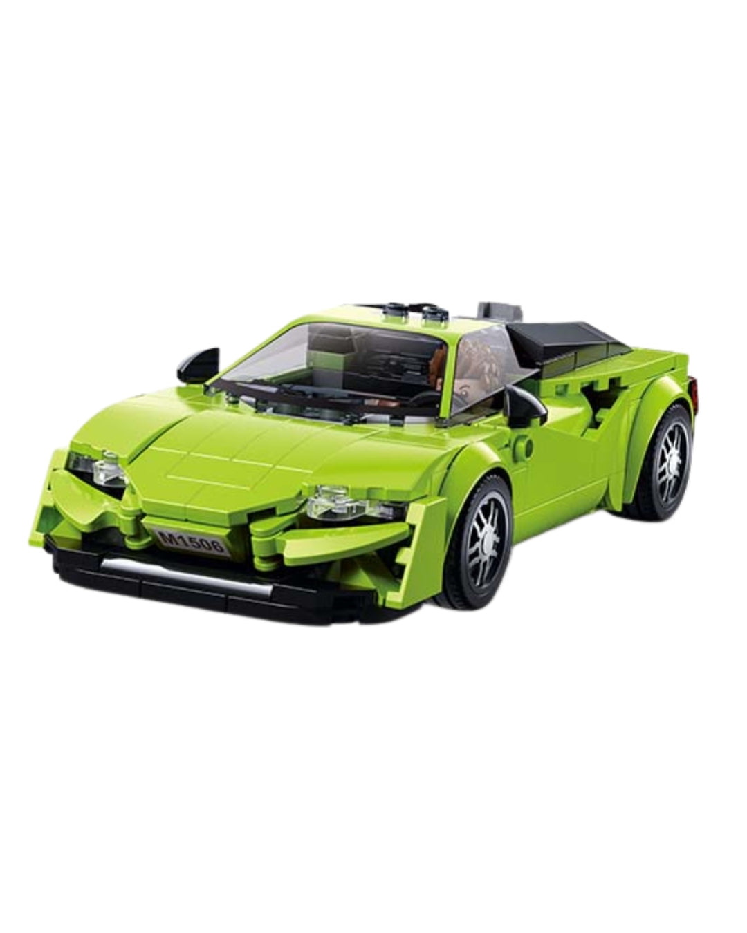 Sluban Green Sports Car Set
