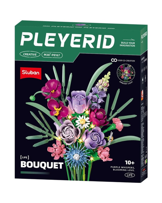 Flower Bouquet Building Block Set