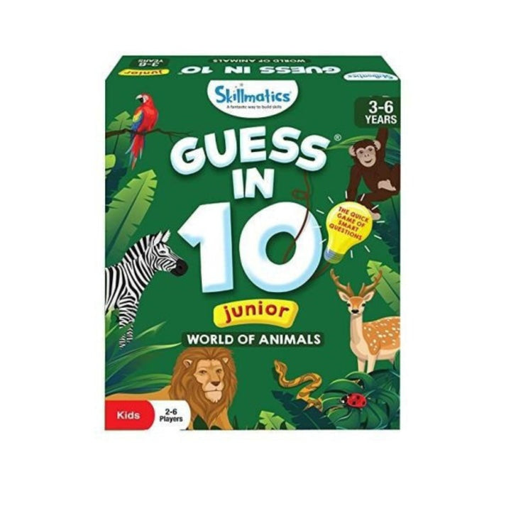 Skillmatics Guess In 10 World Of Animals Junior