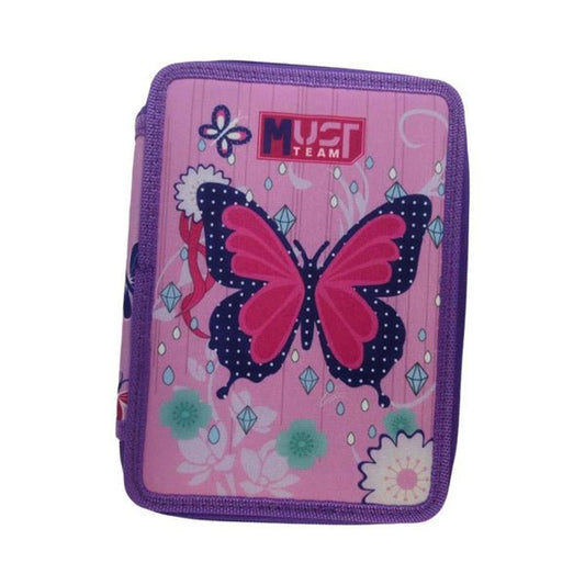 Must Team Butterfly pencil Case