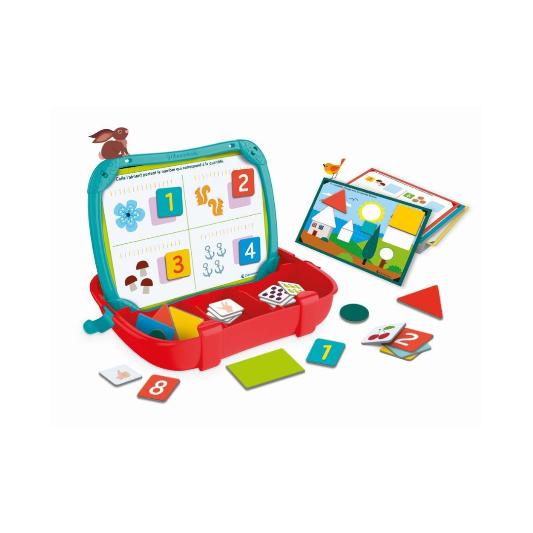 Clementoni Science & Play: Magnetic Numbers & Shapes Case