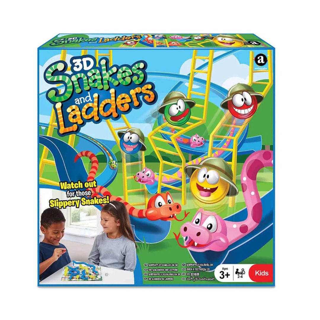Ambassador 3D Snakes & Ladders