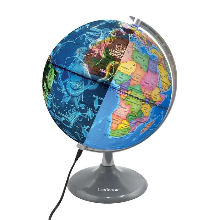 Globe Day and Night Light (French)
