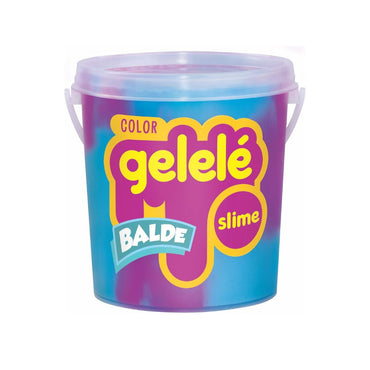 Slime Gelele Bucket 457g Bicolor Ploppy Assorted Colors