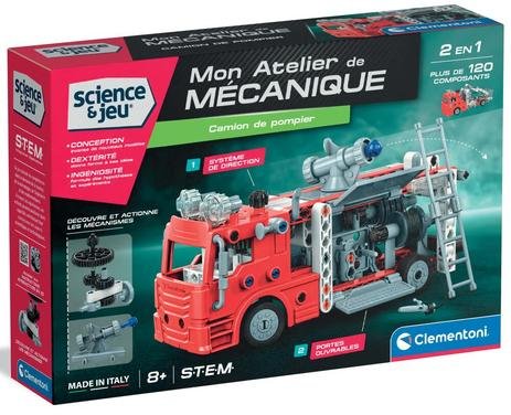Clementoni Baby Fire Truck Interactive Activity Vehicle