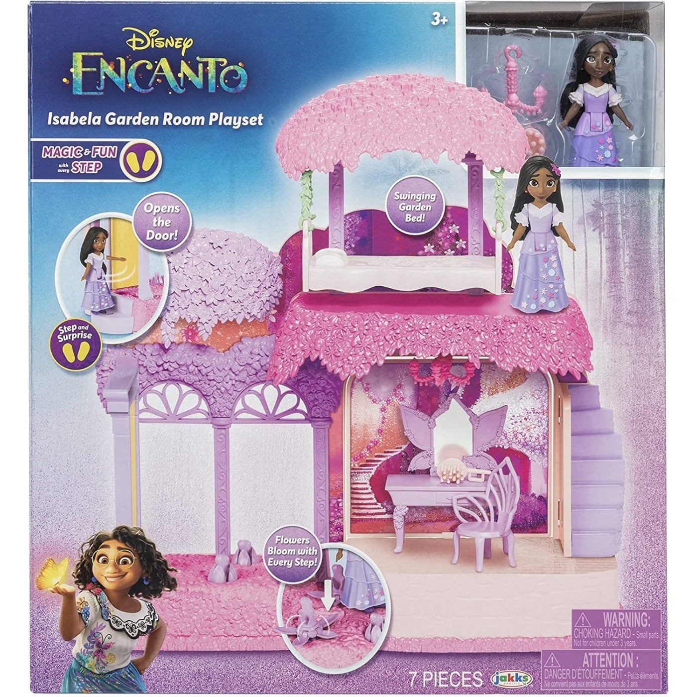 Jakks Pacific: Disney Encanto Isabela's Garden Room Charm Doll Gift Set (219364)