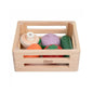 Classic World Wooden Crate with Vegetables