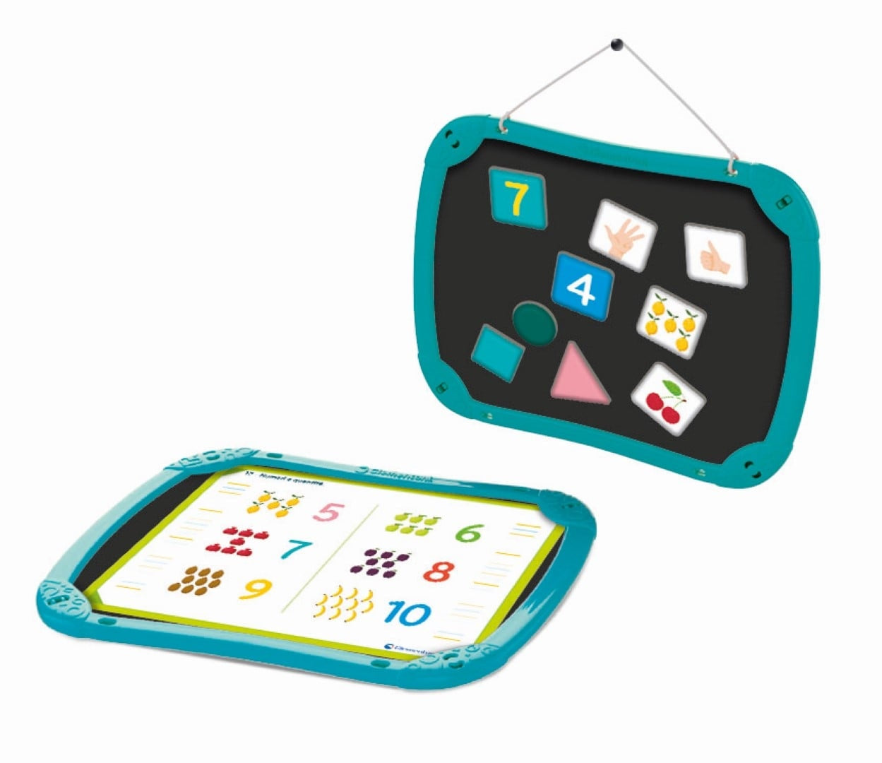 Clementoni Science & Play: Magnetic Numbers & Shapes Case