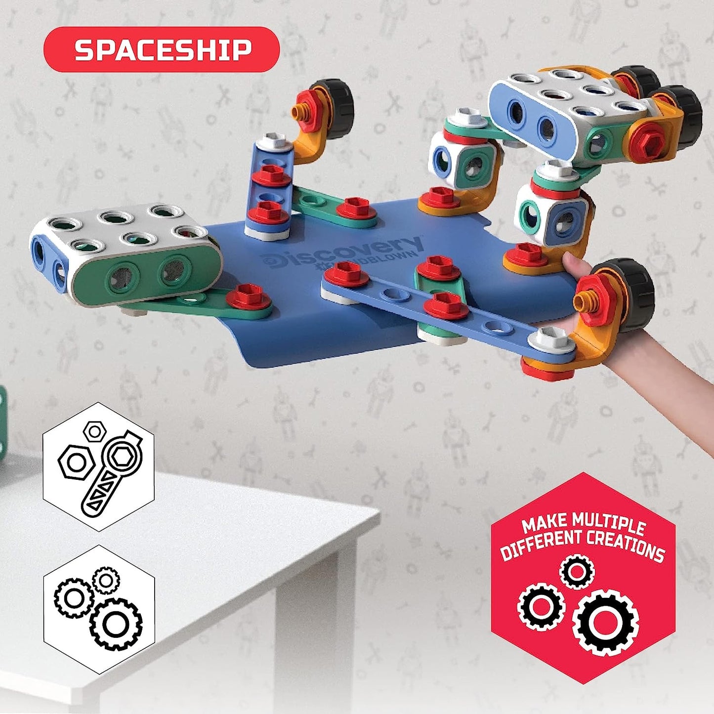 Discovery Early Engineers 88-Piece Building Set