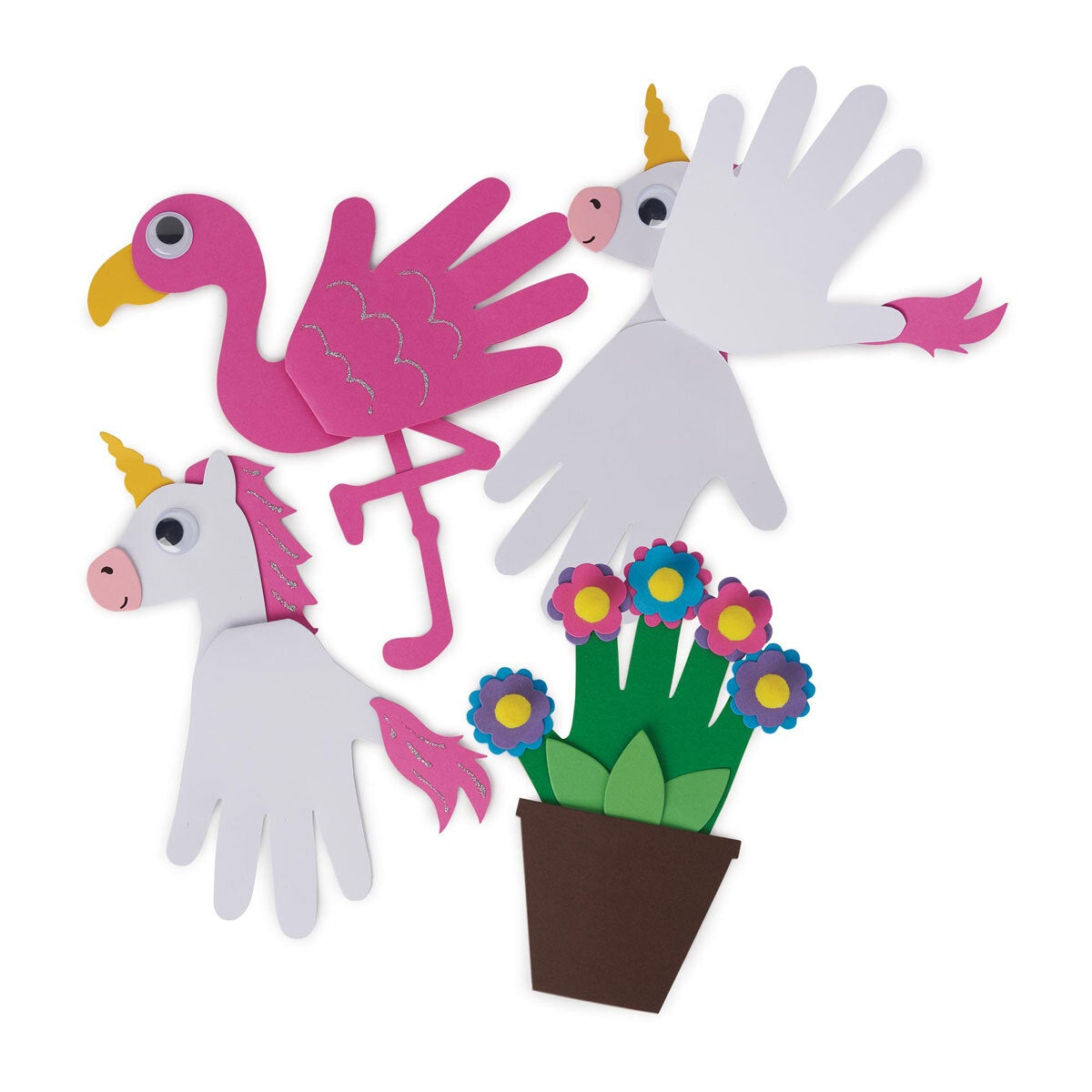 ELC Handprint Flower Pot Craft Set