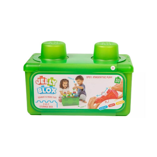 Soft Sensory Squish Blocks – 30-Piece Building Set