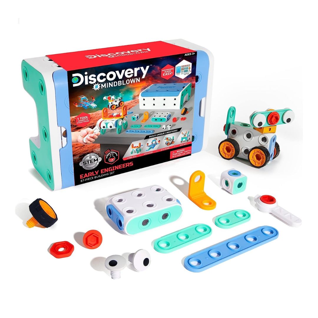 Discovery Early Engineers 88-Piece Building Set