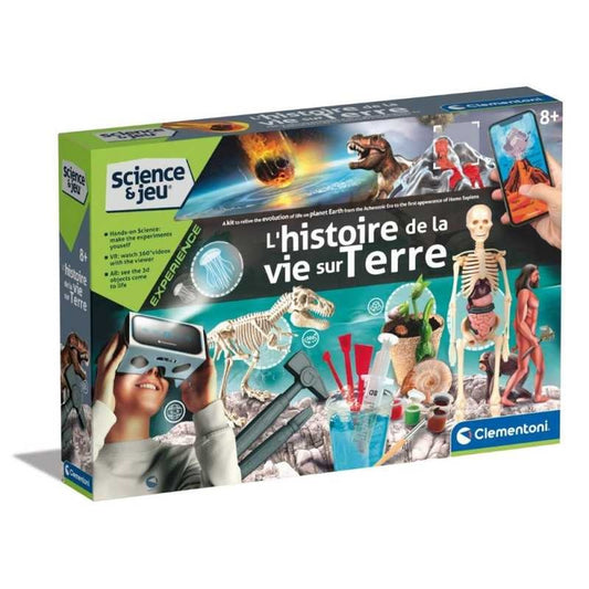 Clementoni Science & Play - History of Life on Earth (Virtual Reality) French