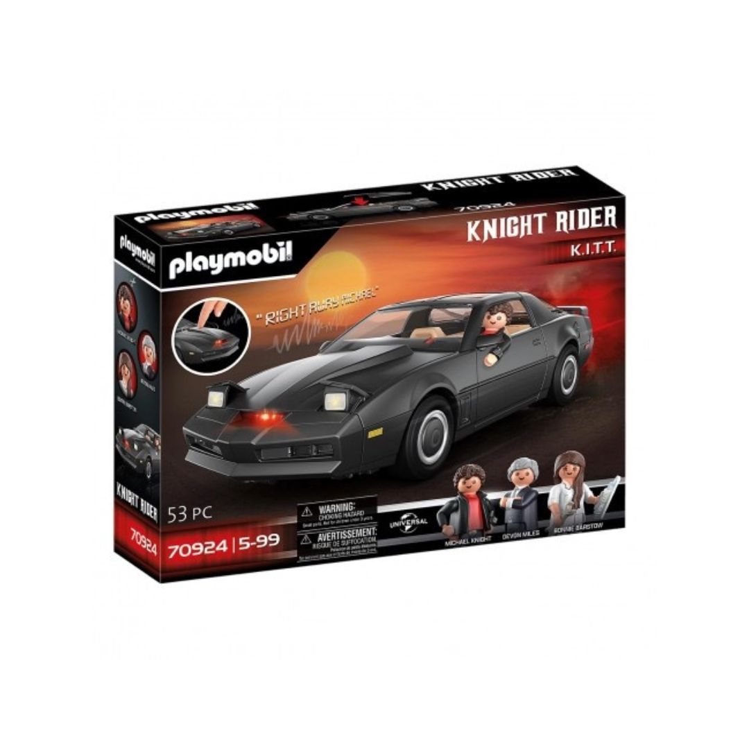 PLAYMOBIL Knight Rider - K.I.T.T. The Fantastic Car (70924)