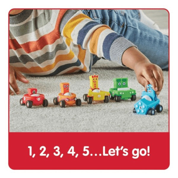 Learning Resources Number blocks Mini Vehicles Set (Numbers 1–5)