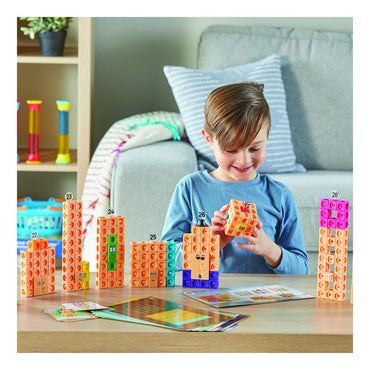 Learning Resources - MathLink Cubes Numberblocks 21-30 Activity Set
