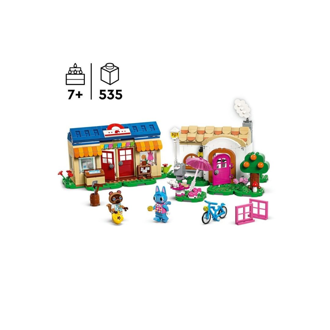 LEGO® Animal Crossing™ Nook's Cranny & Rosie's House Building Set