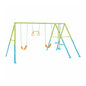 Intex 4-Piece Colorful Metal Swing Set