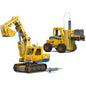 National Geographic: 2-in-1 3D Puzzle - Mini Loader & Dump Truck STEM Kit