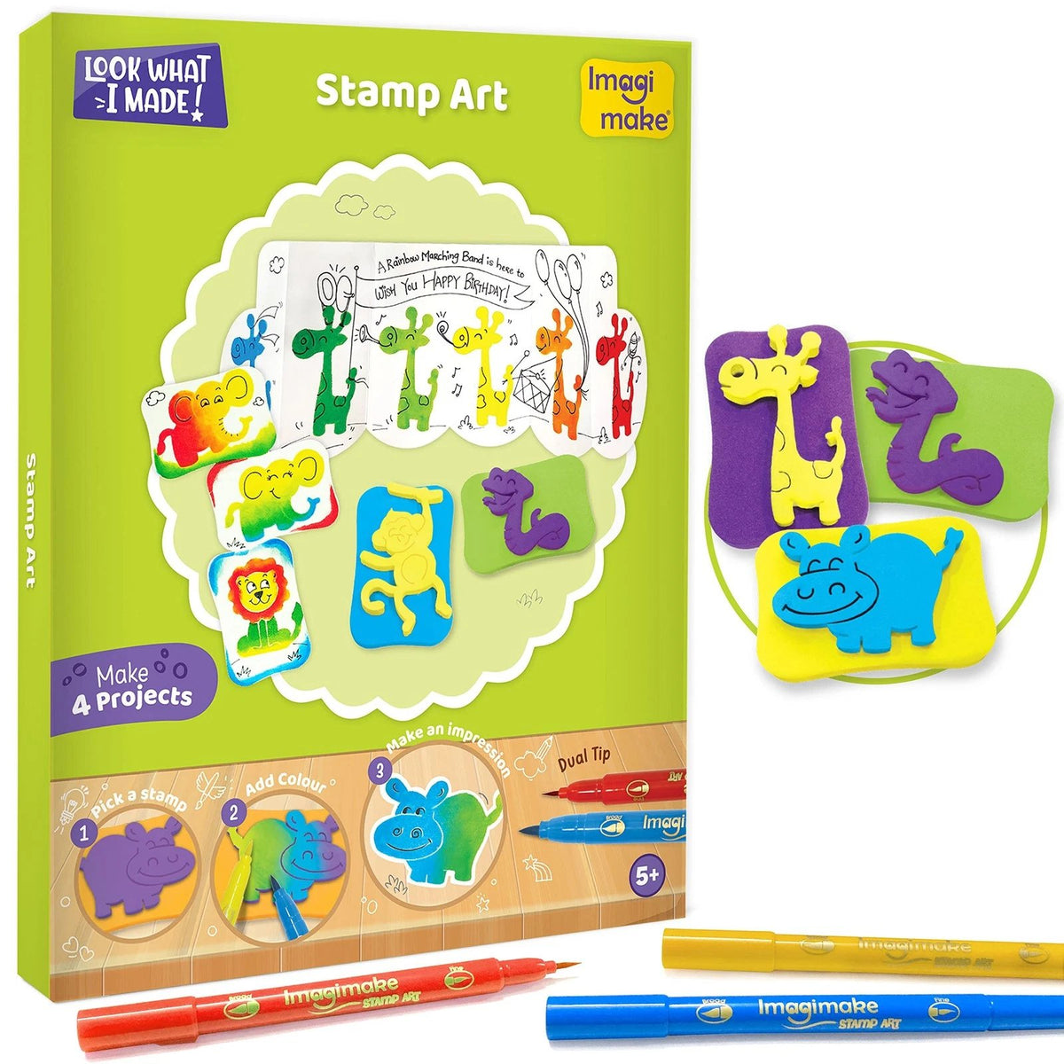 Imagimake 5-in-1 Awesome Craft Kit – 15+ Creative Projects