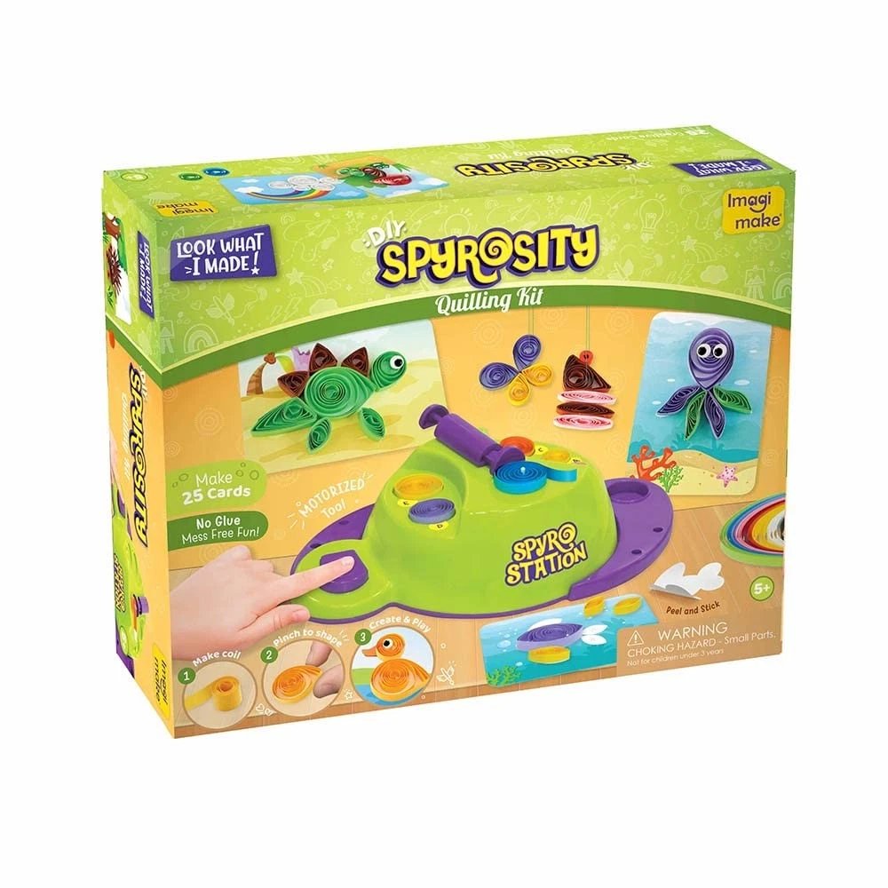 Spyrosity Explore Quilling Craft Kit – Creative Paper Art Set