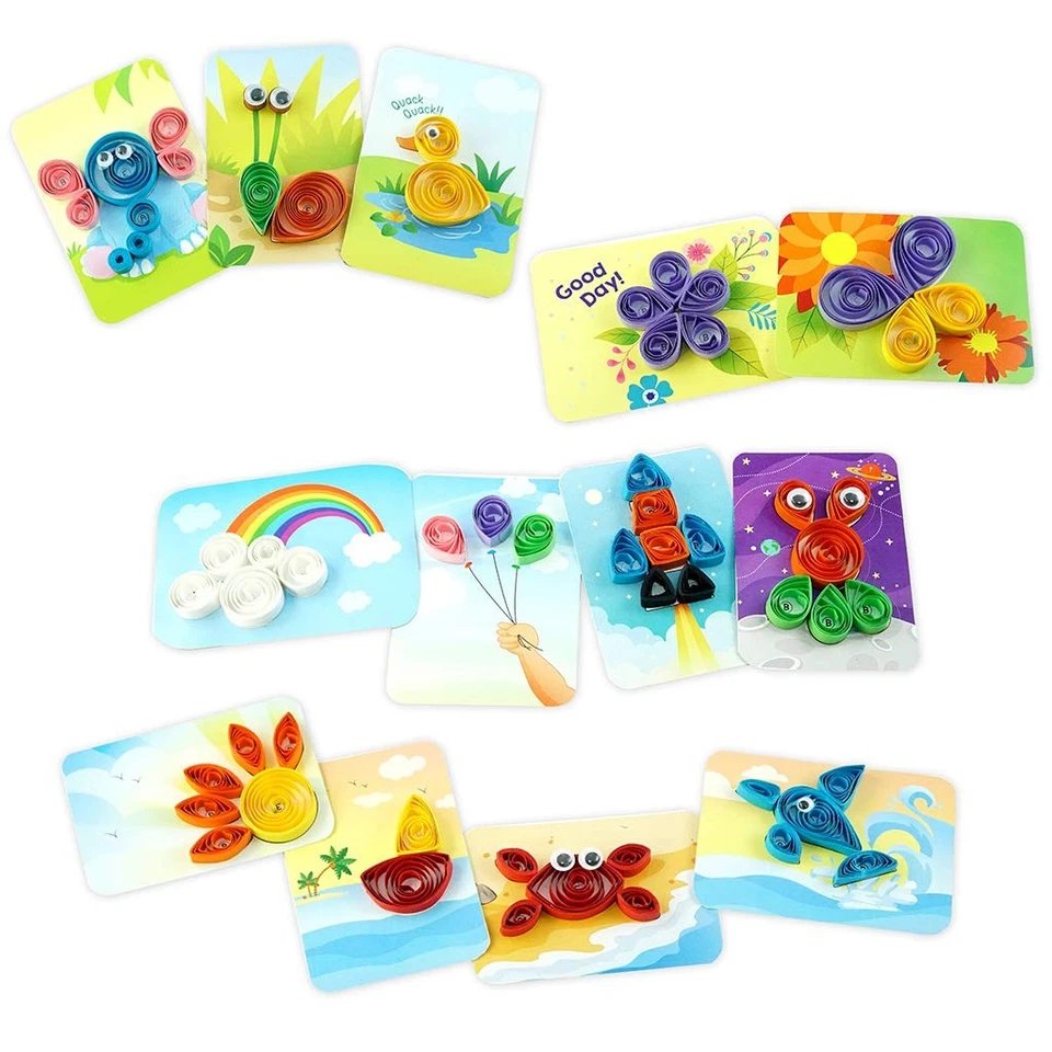 Spyrosity Explore Quilling Craft Kit – Creative Paper Art Set
