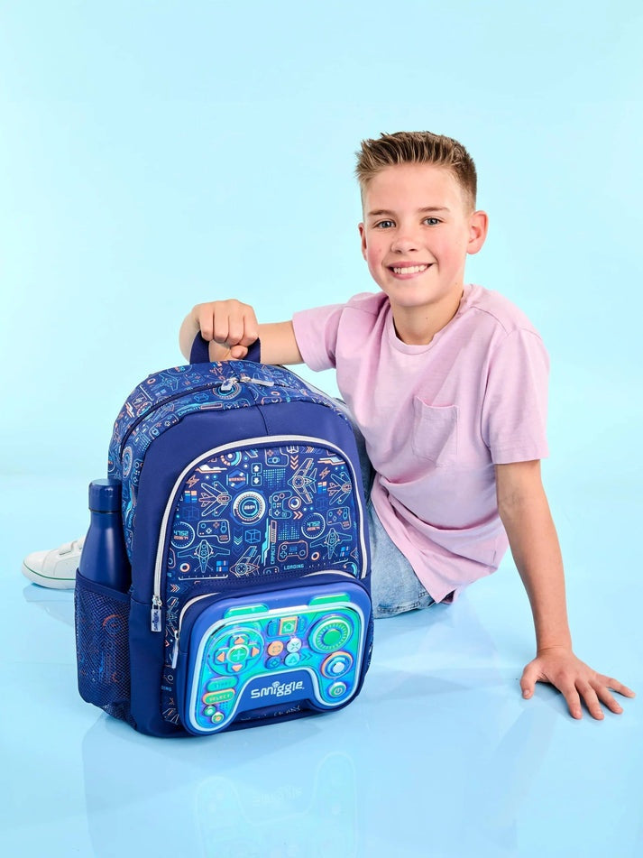Smiggle: Game Controller 18-Inch Backpack