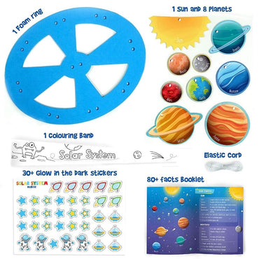 Imagimake Mapology Solar System Mobile Hanging DIY Craft Kit